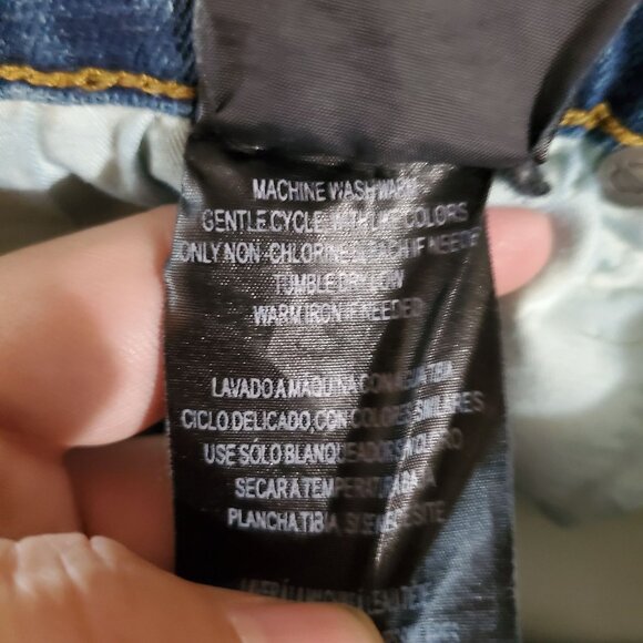 Anom Jeans Mens 32x30 Blue Slim Fit Stretch Denim - Picture 6 of 14